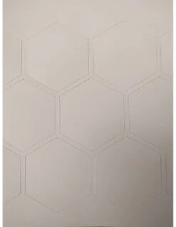 A4 Met 22 Hexagons Met Een Zijde Van 25mm