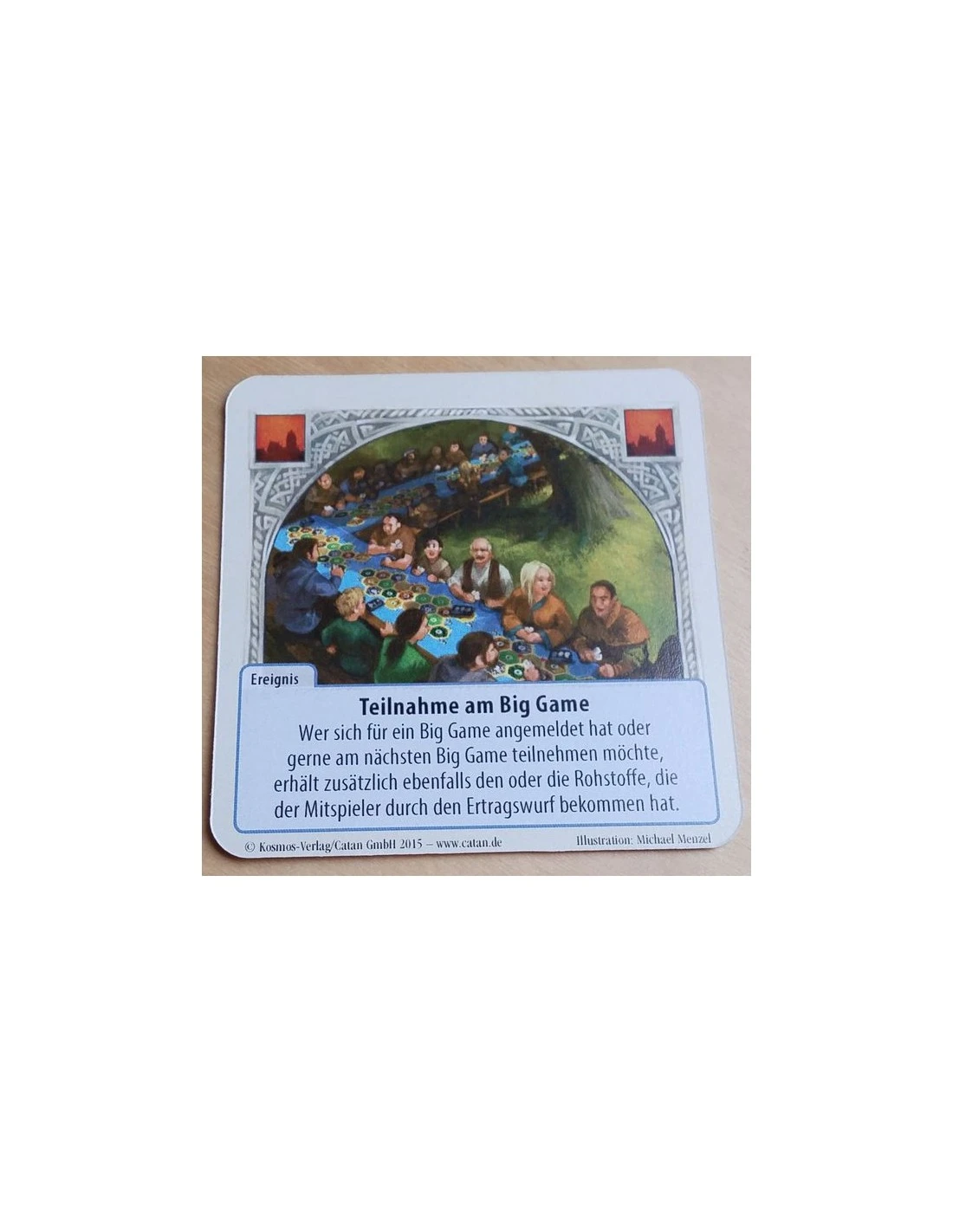 Kosmos CATAN - Das Duell - Sonderkarten 2015: Teilnahme Am Big Game Spiel 3 Kosmos CATAN - Das Duell - Sonderkarten 2015: Teilnahme Am Big Game Spiel