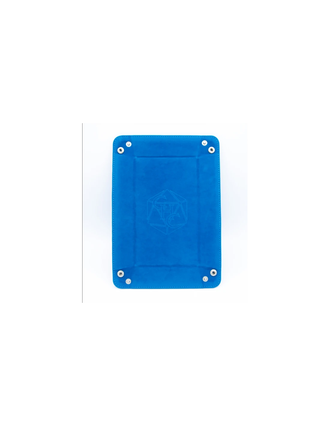 Rectangle Dice Tray Blue 3 Rectangle Dice Tray Blue