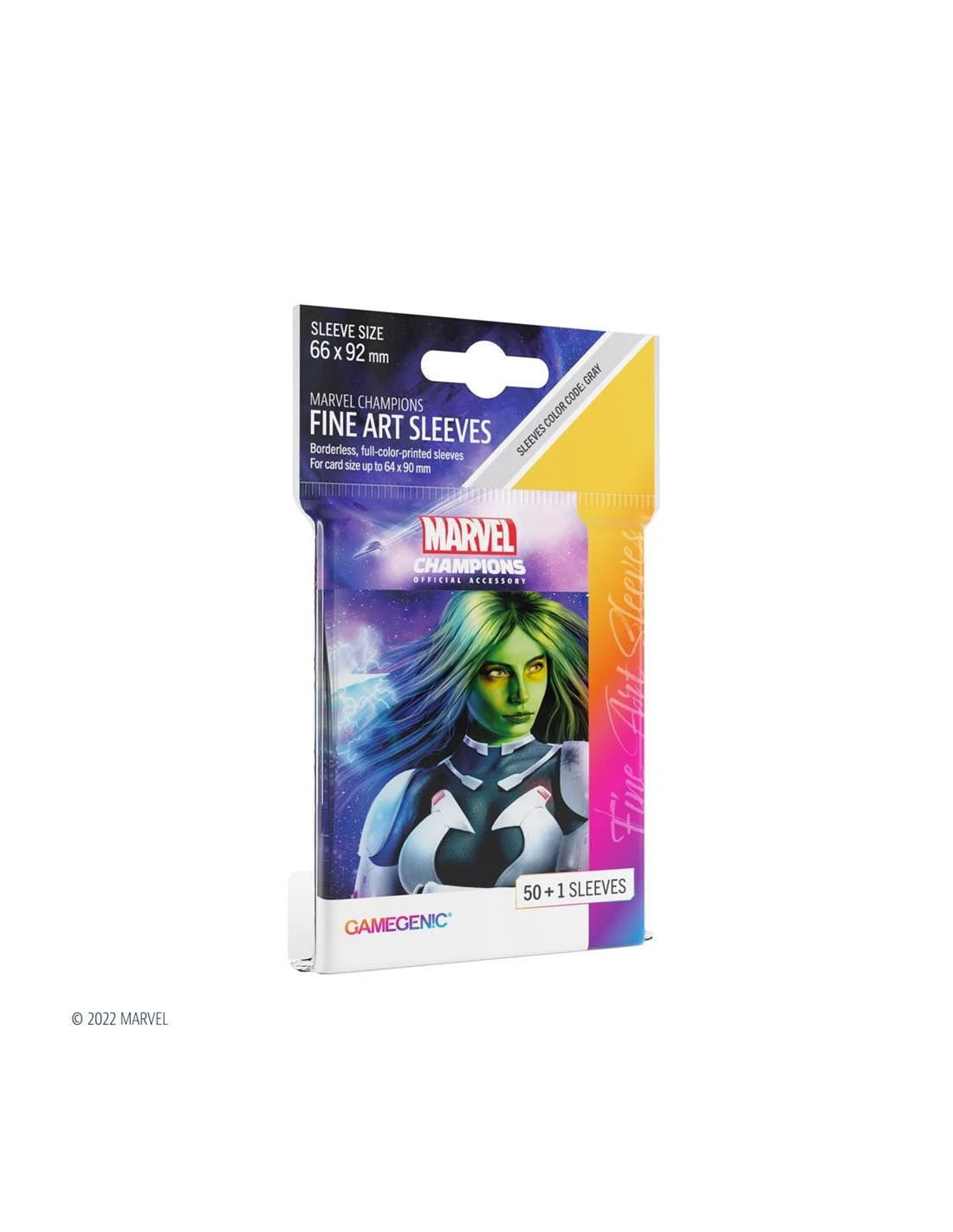 Gamegenic SLEEVES Marvel Champions - Gamora 66mm X 91mm (50 Stuks) 3 Gamegenic SLEEVES Marvel Champions - Gamora 66mm X 91mm (50 Stuks)