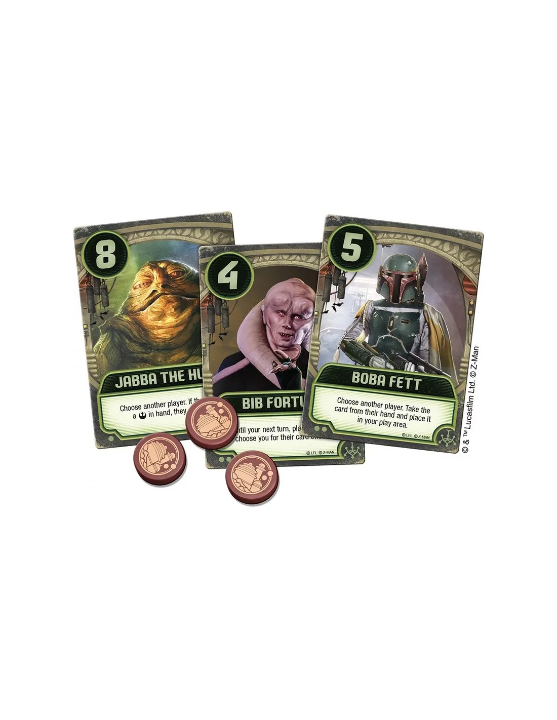 Z-Man Games Star Wars: Jabba's Palace – A Love Letter Game 5 Z-Man Games Star Wars: Jabba's Palace – A Love Letter Game - Afbeelding 3