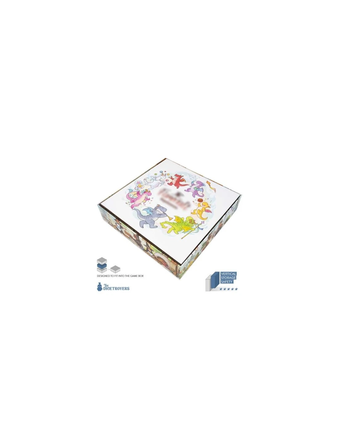 The Dicetroyers Organizer: Flamecraft - Organizer + Player Boards Set 5 The Dicetroyers Organizer: Flamecraft - Organizer + Player Boards Set - Afbeelding 3