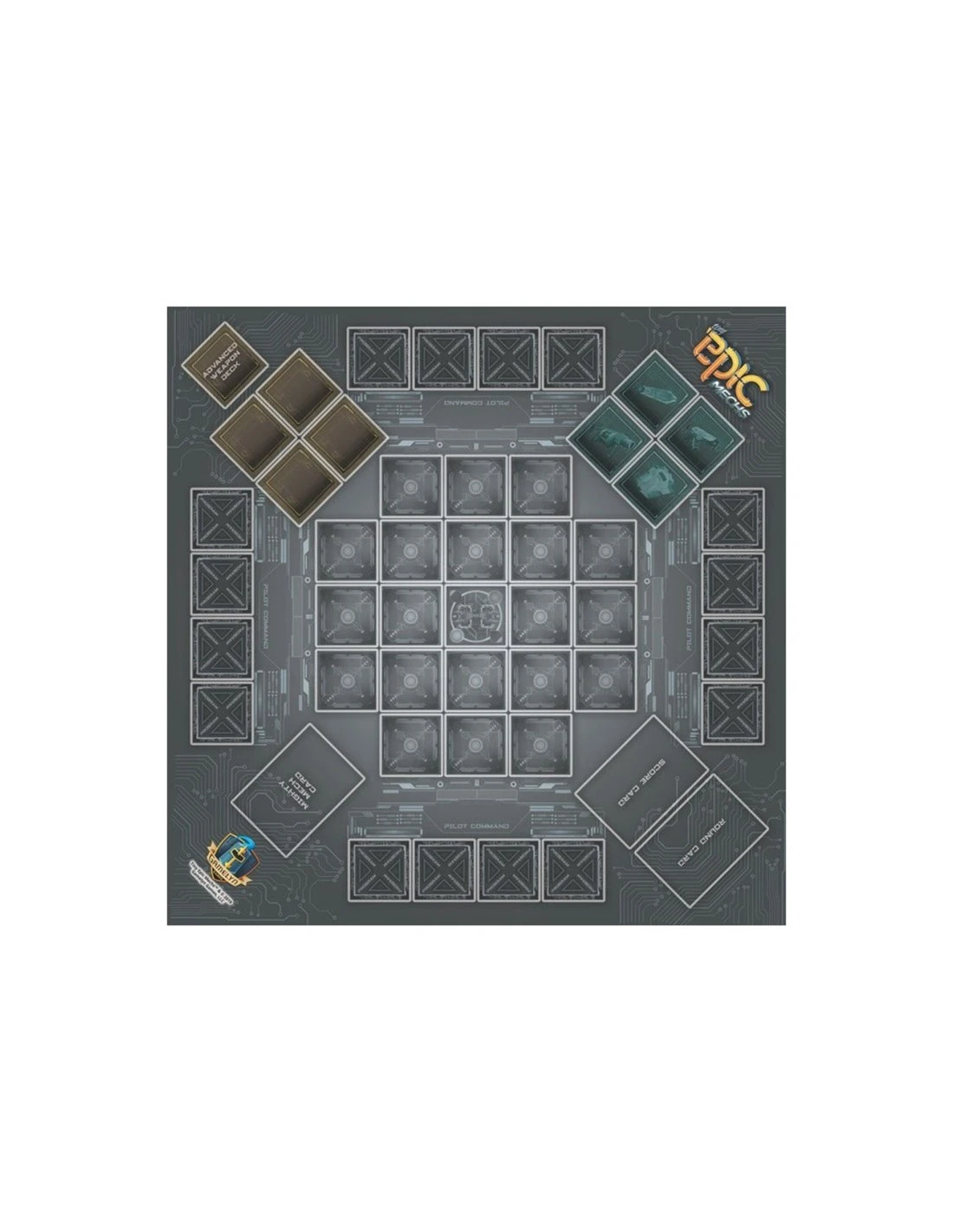 Tiny Epic Mechs: Playmat 3 Tiny Epic Mechs: Playmat