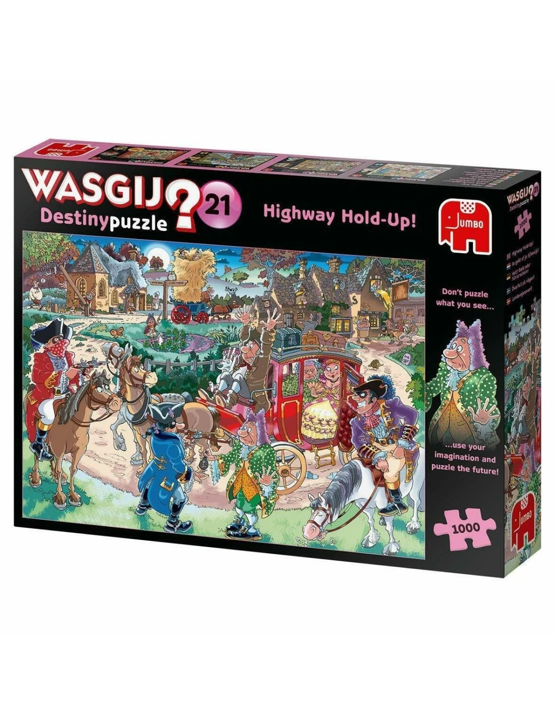 Jumbo Wasgij Destiny 21: Highway Hold-Up! ( 1000 Teile) 3 Jumbo Wasgij Destiny 21: Highway Hold-Up! ( 1000 Teile)